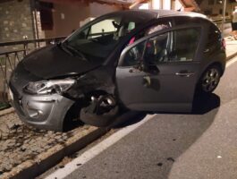 Incidente stradale a Roisan