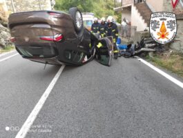 Mongiovetta: incidente stradale con 3 feriti