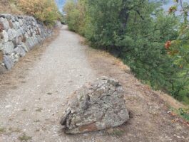 Aosta: una frana blocca l\'accesso a Quota Bp