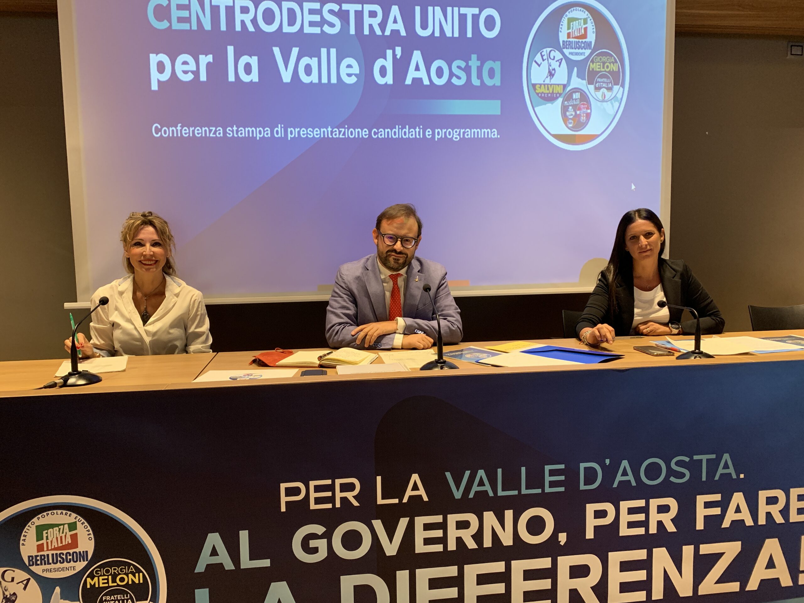 Elezioni 2022: Spelgatti e Rini per la coalizione di centrodestra in Valle d’Aosta