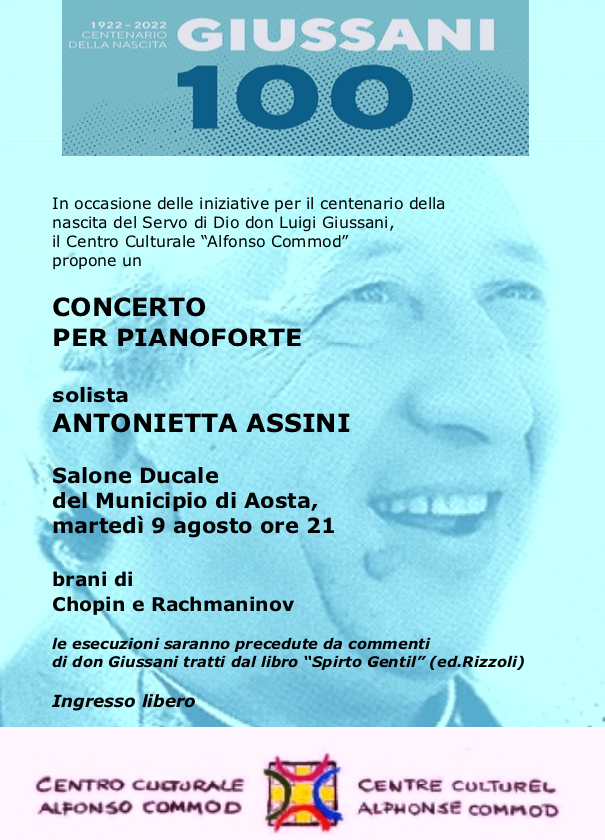 Un concerto per il centenario della nascita di don Luigi Giussani