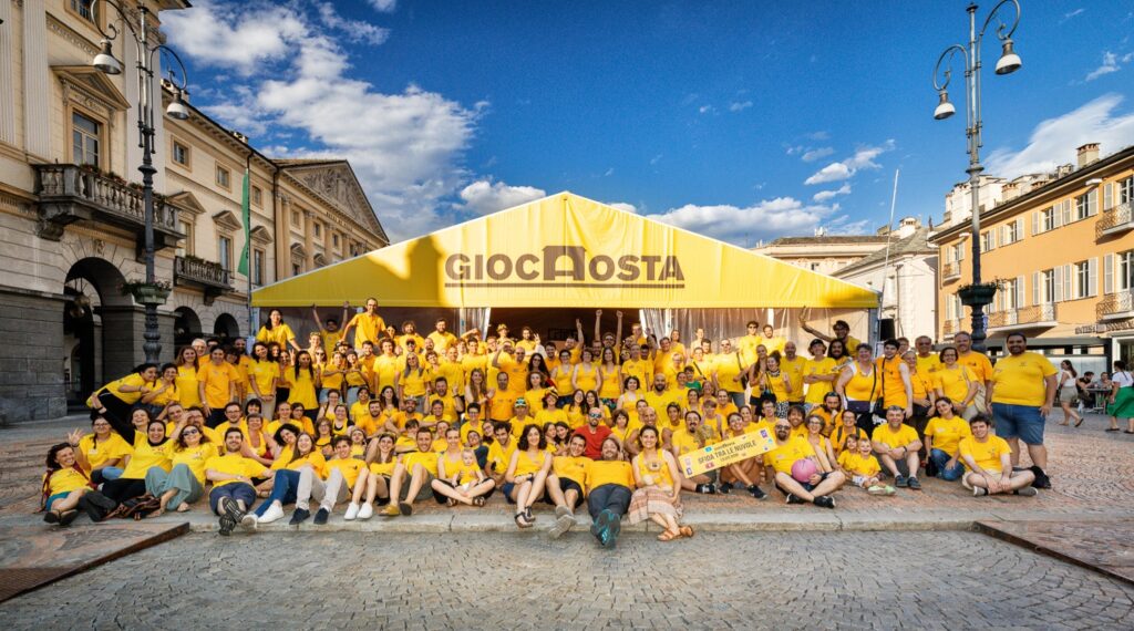 Giocaosta 2022 Volontari
