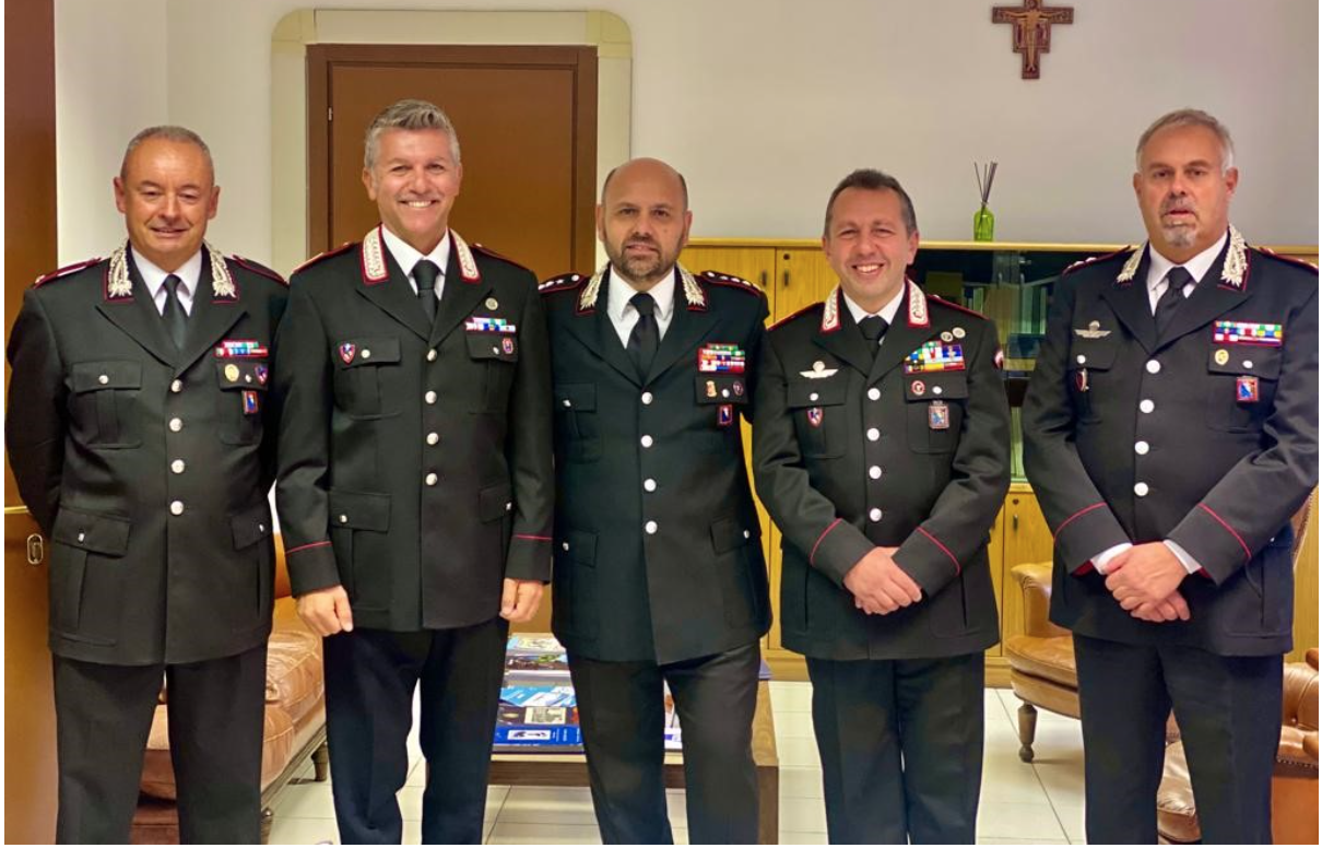 Quattro Carabinieri salgono di grado