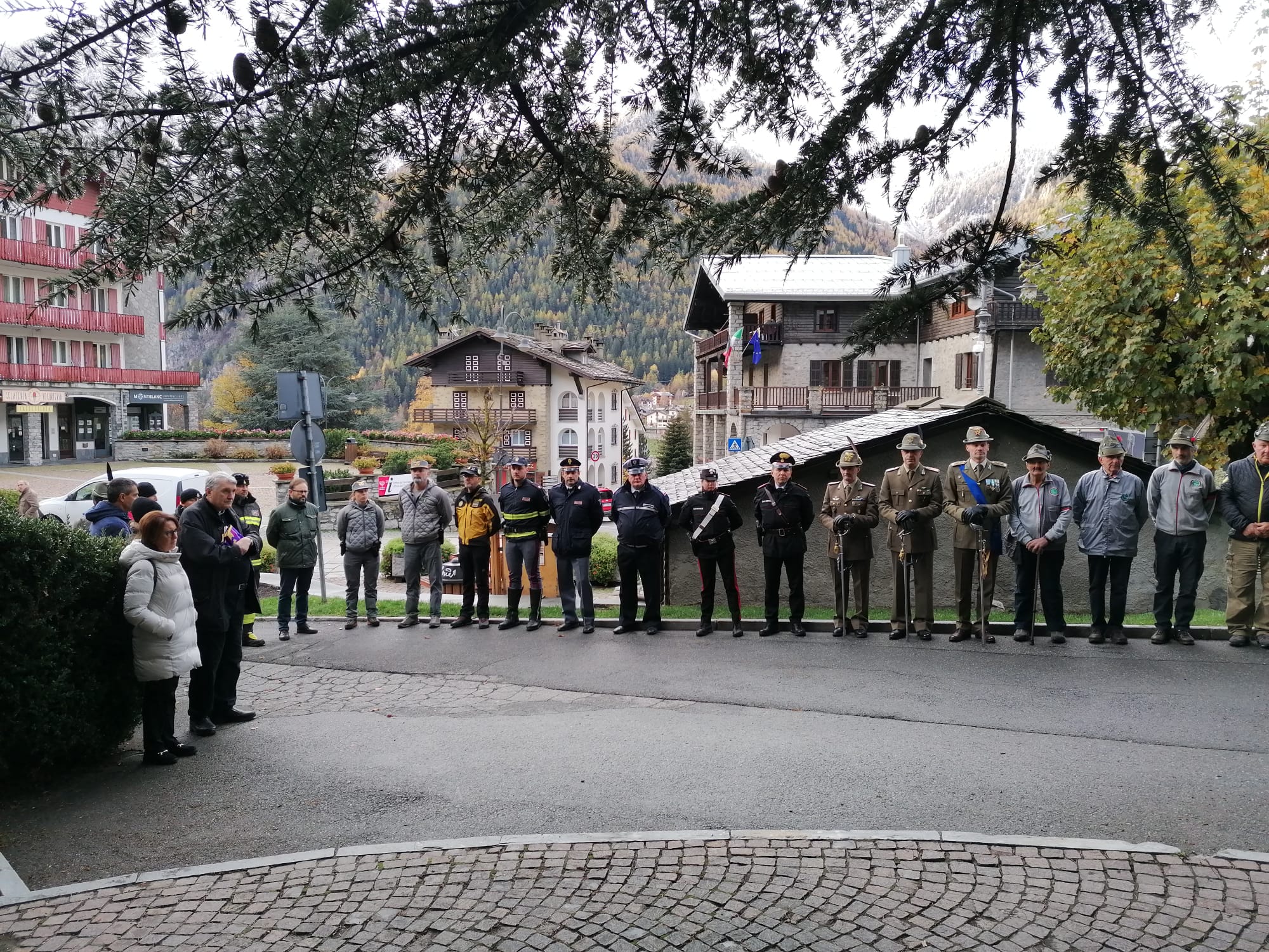 Celebrazioni 4 Novembre 2022 Courmayeur 2022