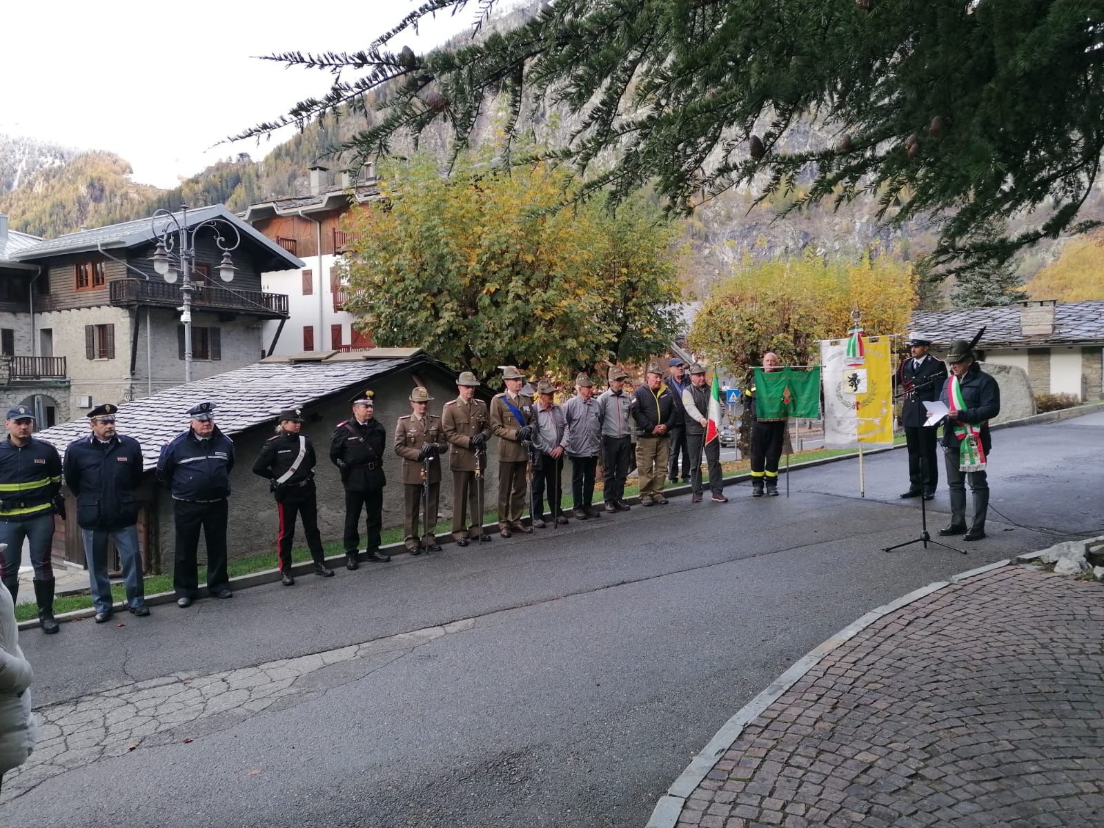 Celebrazioni 4 Novembre 2022 Courmayeur 2022