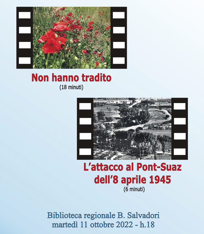 Ad Aosta, Patrizio Vichi presenta due documentari