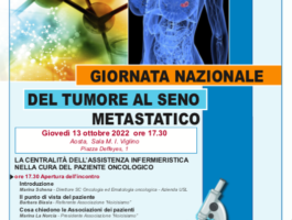 Giornata del tumore al seno metastatico 2022