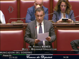 Il deputato Franco Manes nell\'Associazione parlamentare di amicizia Italia-Francia
