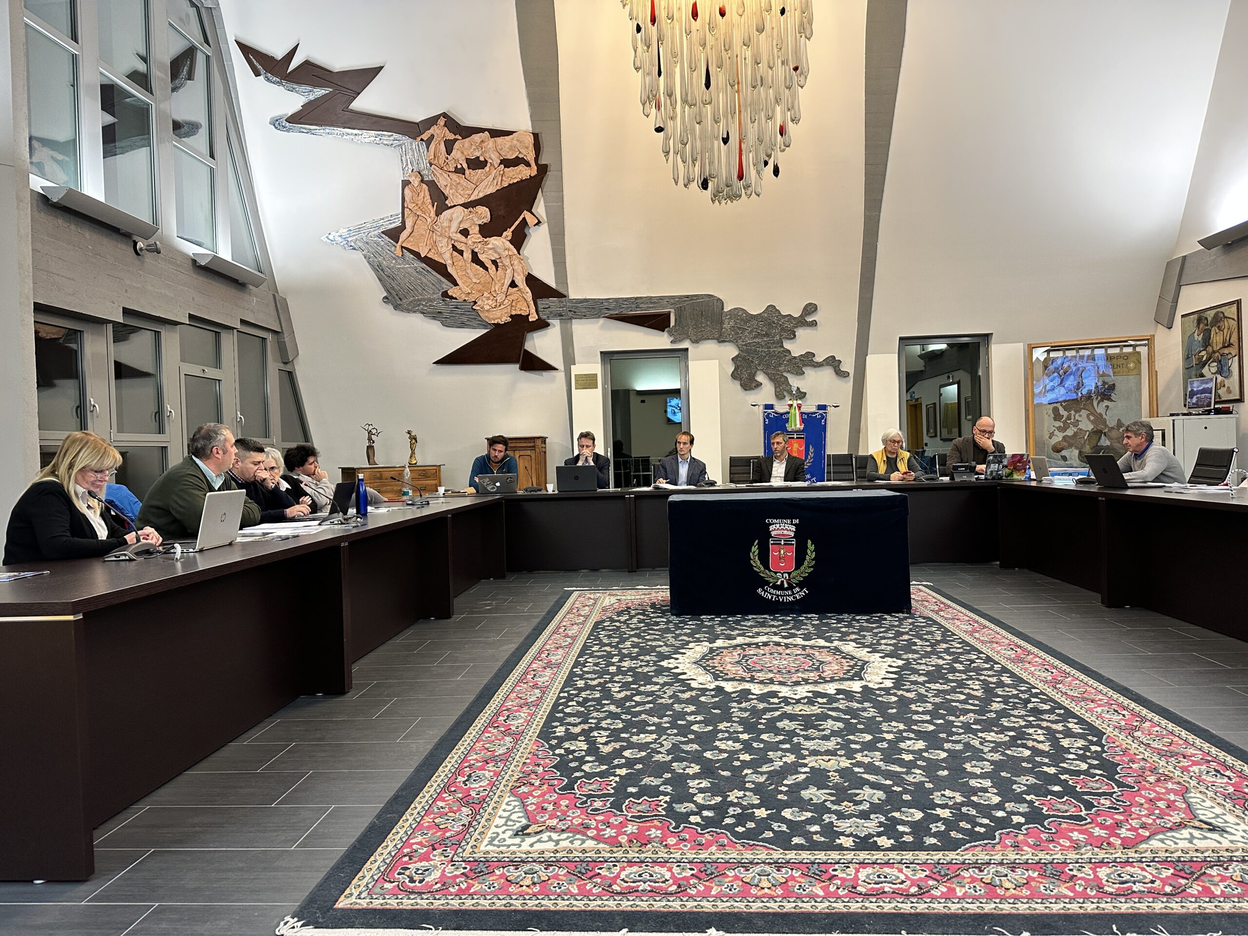 Consiglio comunale a Saint-Vincent il 29 novembre 2022