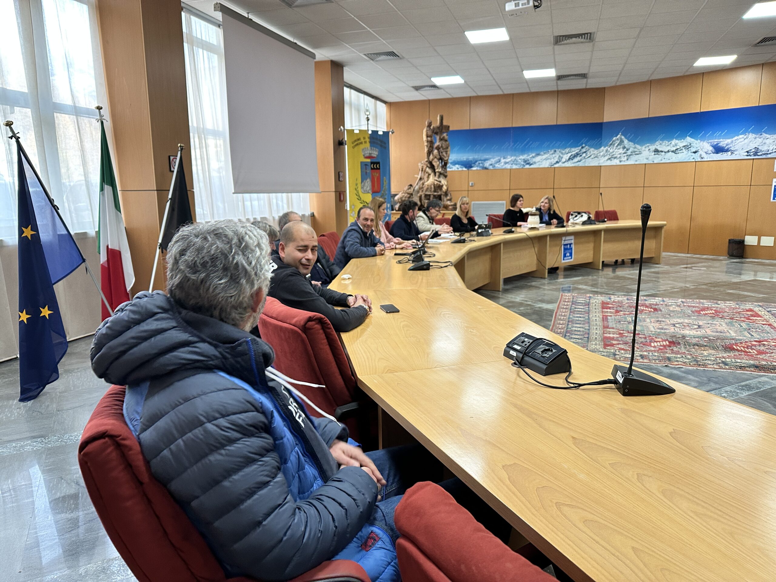 Consiglio comunale a Valtournenche il 30 novembre 2022