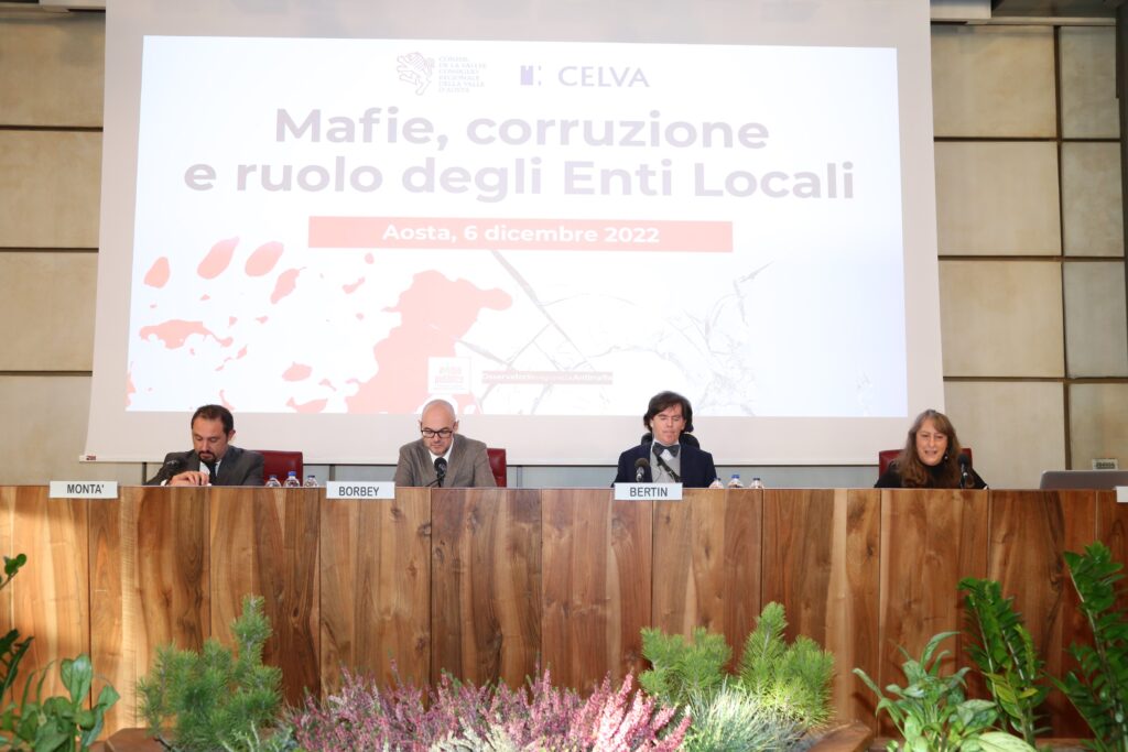 convegno Osservatorio antimafia corruzione enti locali