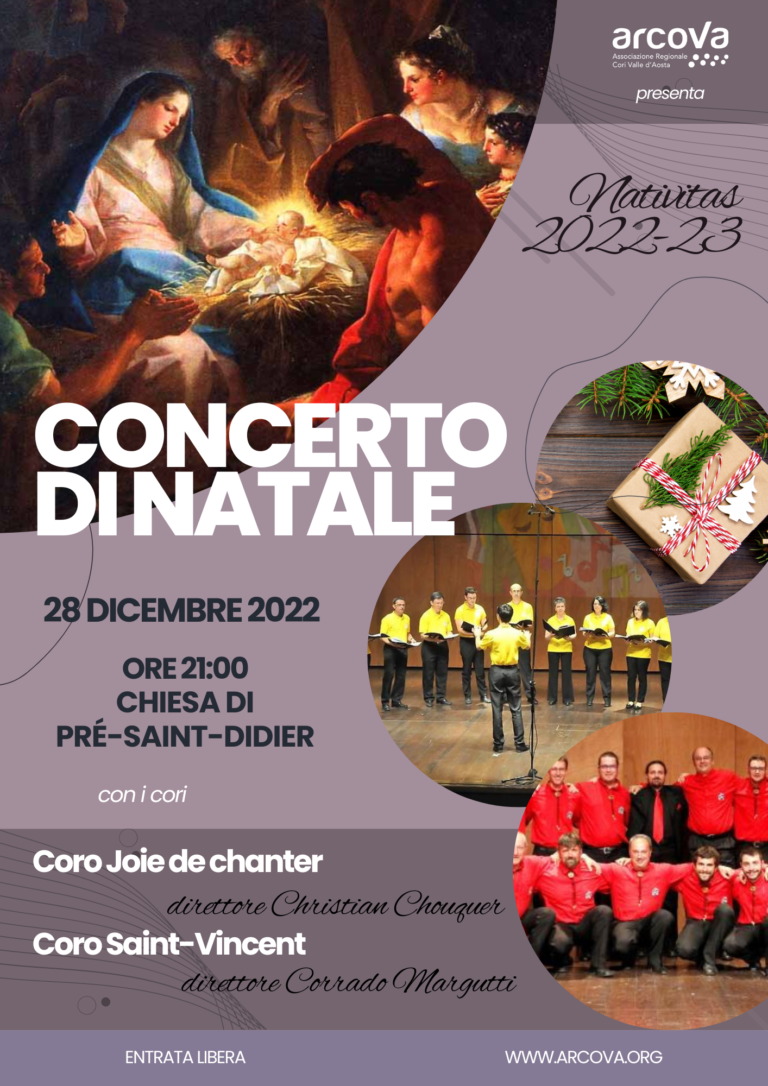 Il concerto di Natale di Pré-Saint-Didier