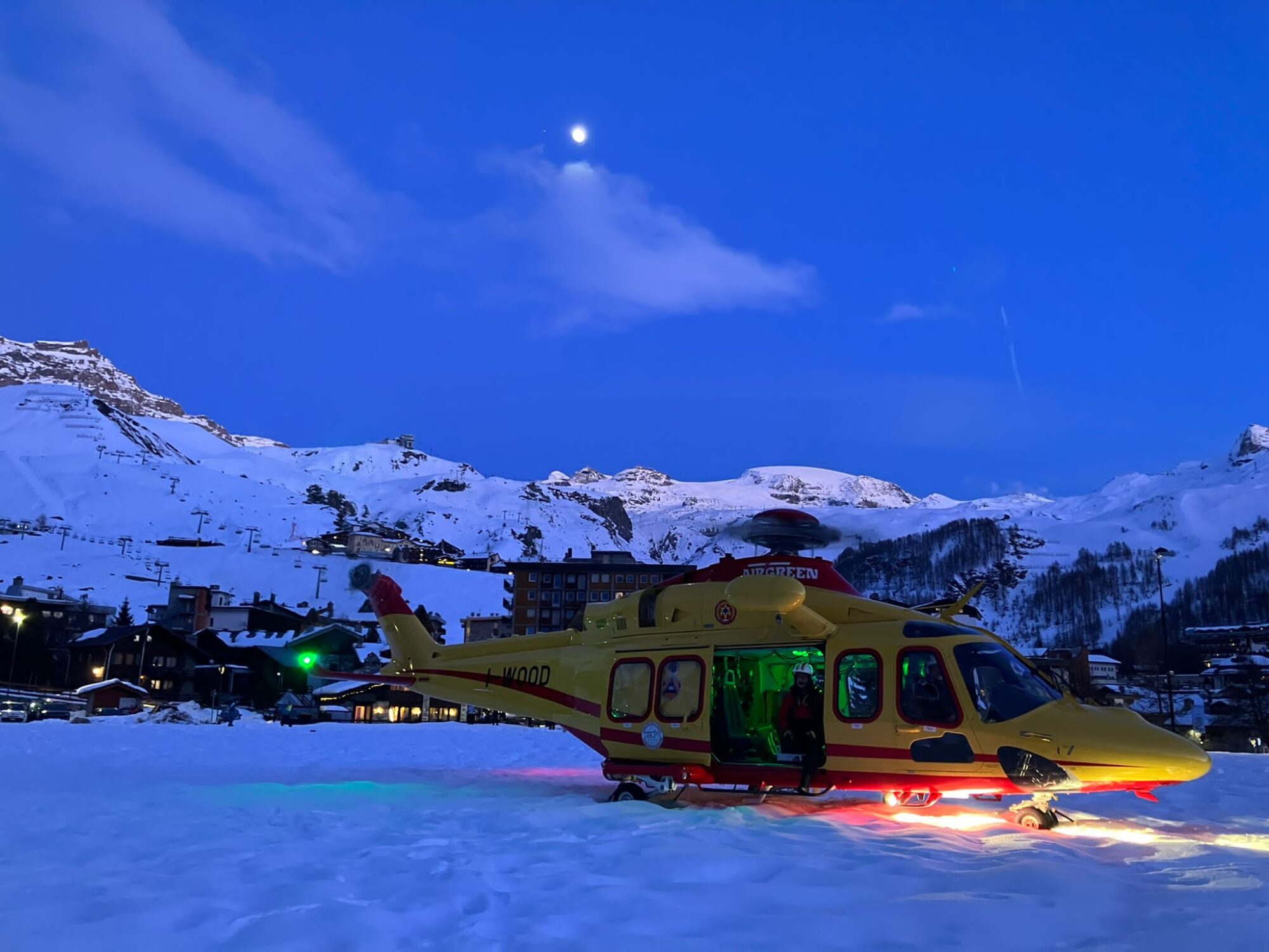 Incidente sul bob a Cervinia