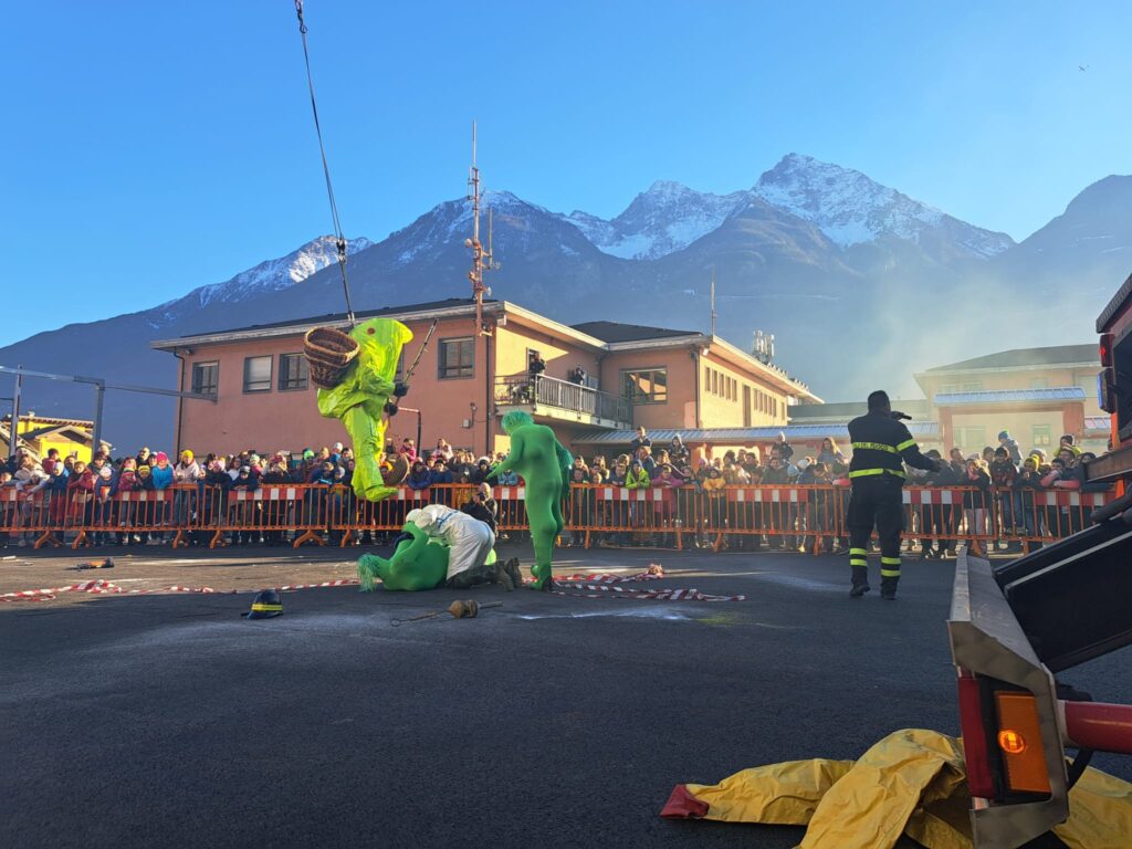 Befana Pompieri aosta 2023