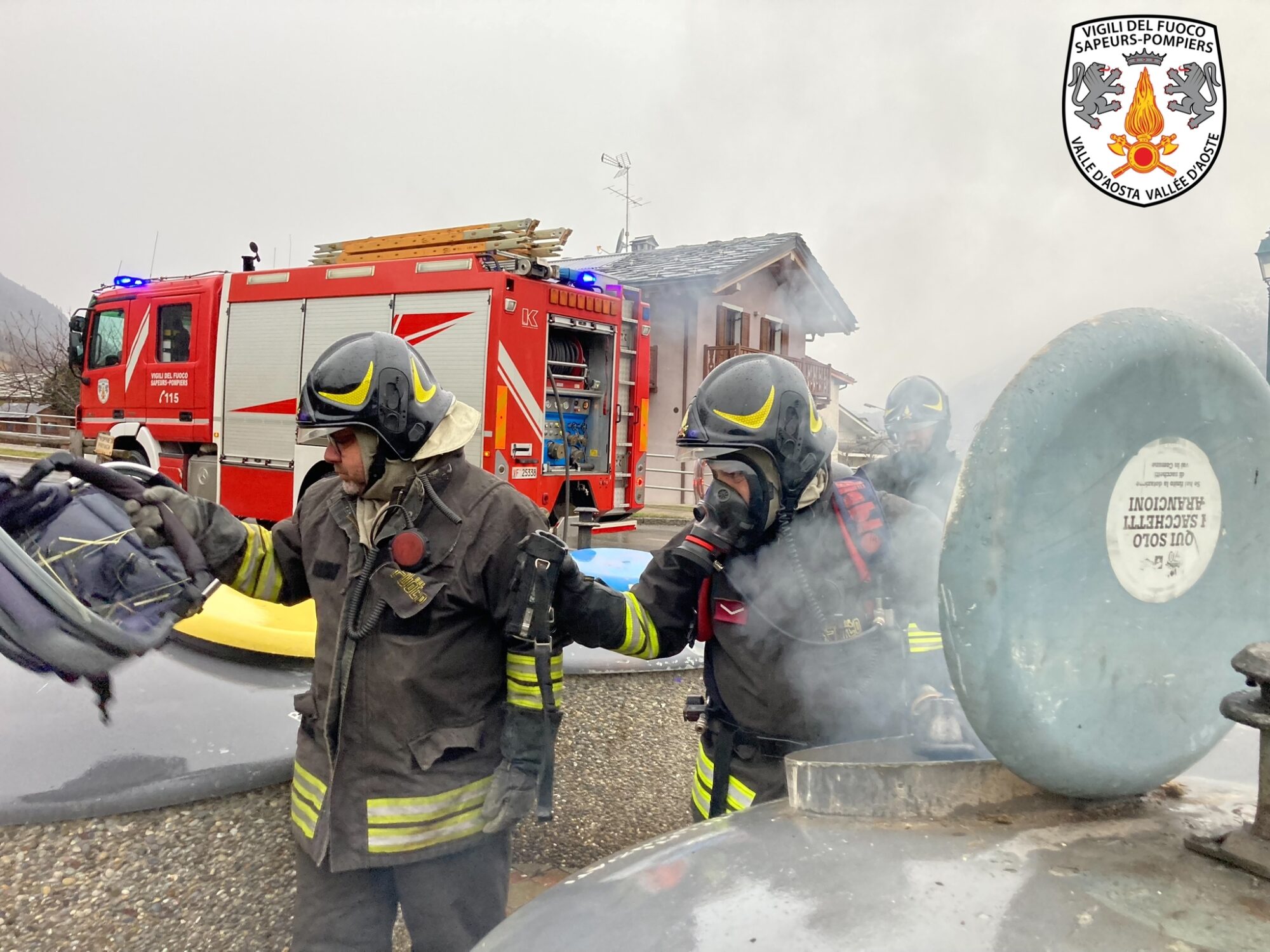 Molok in fiamme a Gressan