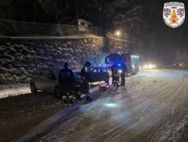 Incidente stradale a Pré-Saint-Didier