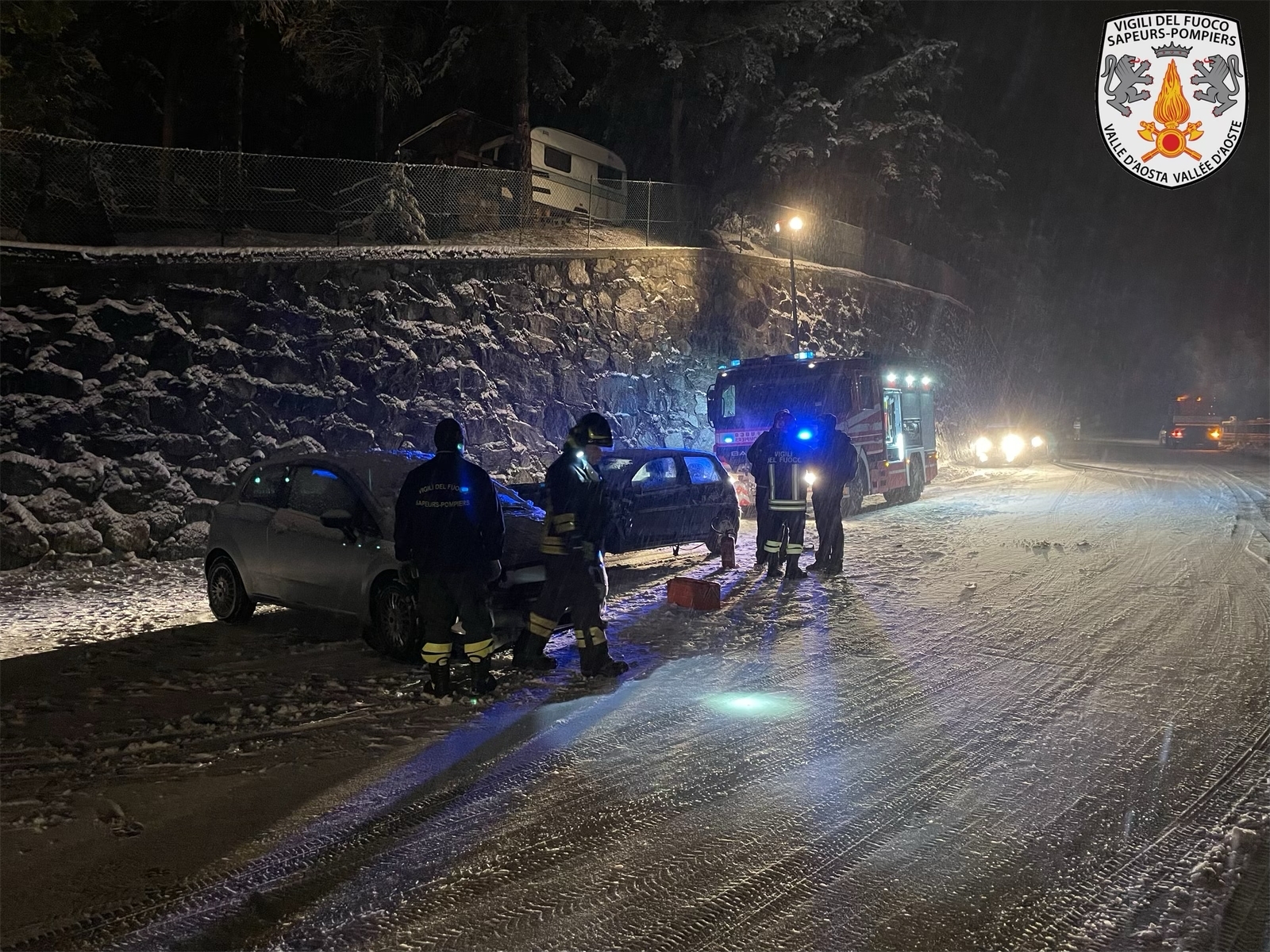 Incidente stradale a Pré-Saint-Didier