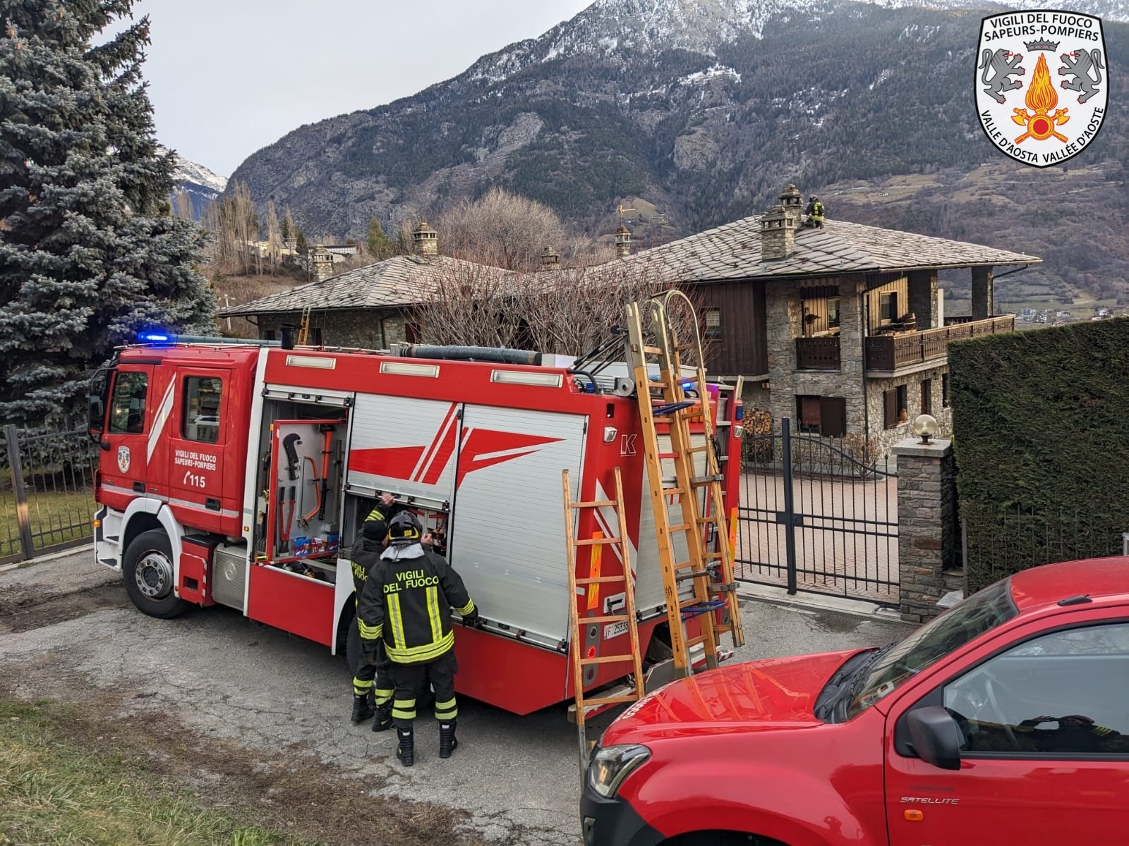 4 incendi sabato 14 gennaio 2023