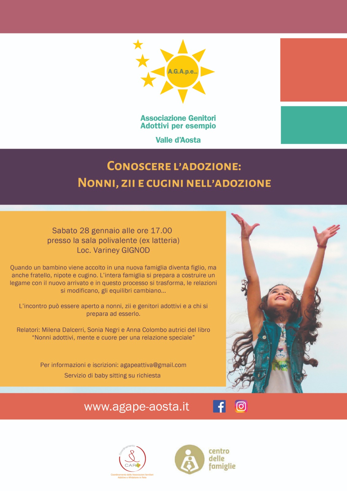 A Variney, un incontro su come cambia la famiglia con un\'adozione