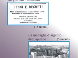 Leggi razziali e Porta Pia protagonisti di due documentari di Patrizio Vichi