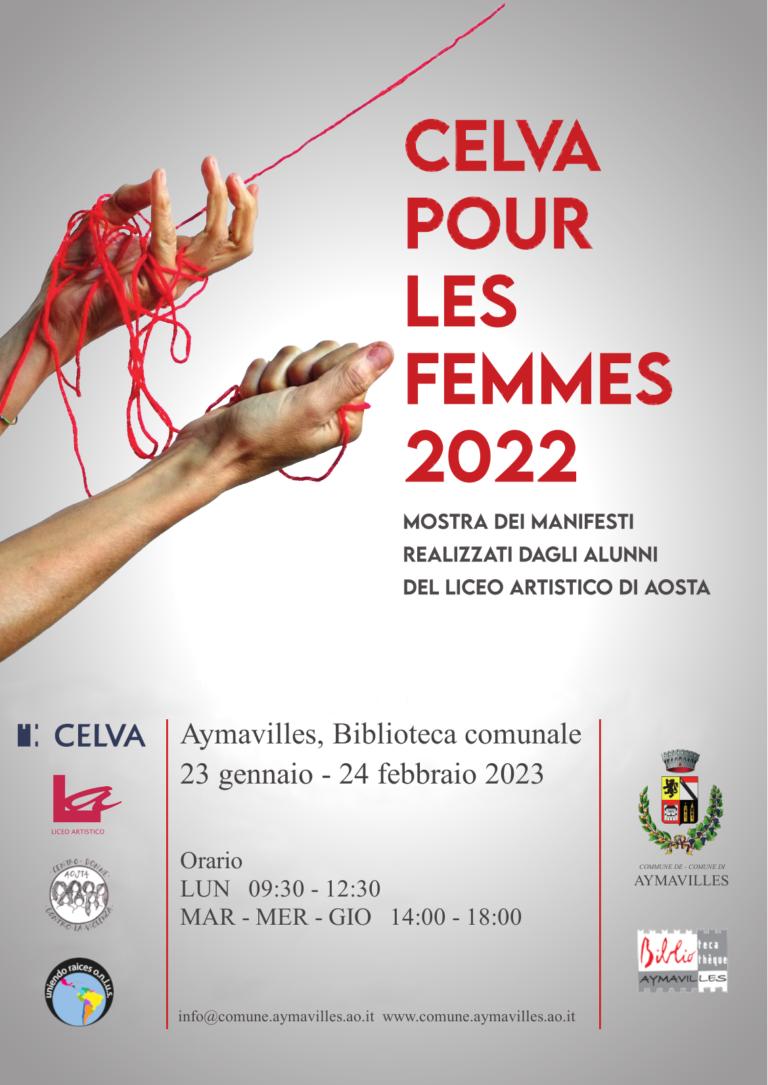 Ad Aymavilles, la prima tappa della mostra Celva Pour les Femmes 2022