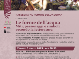 Una conferenza sulle forme dell\'acqua