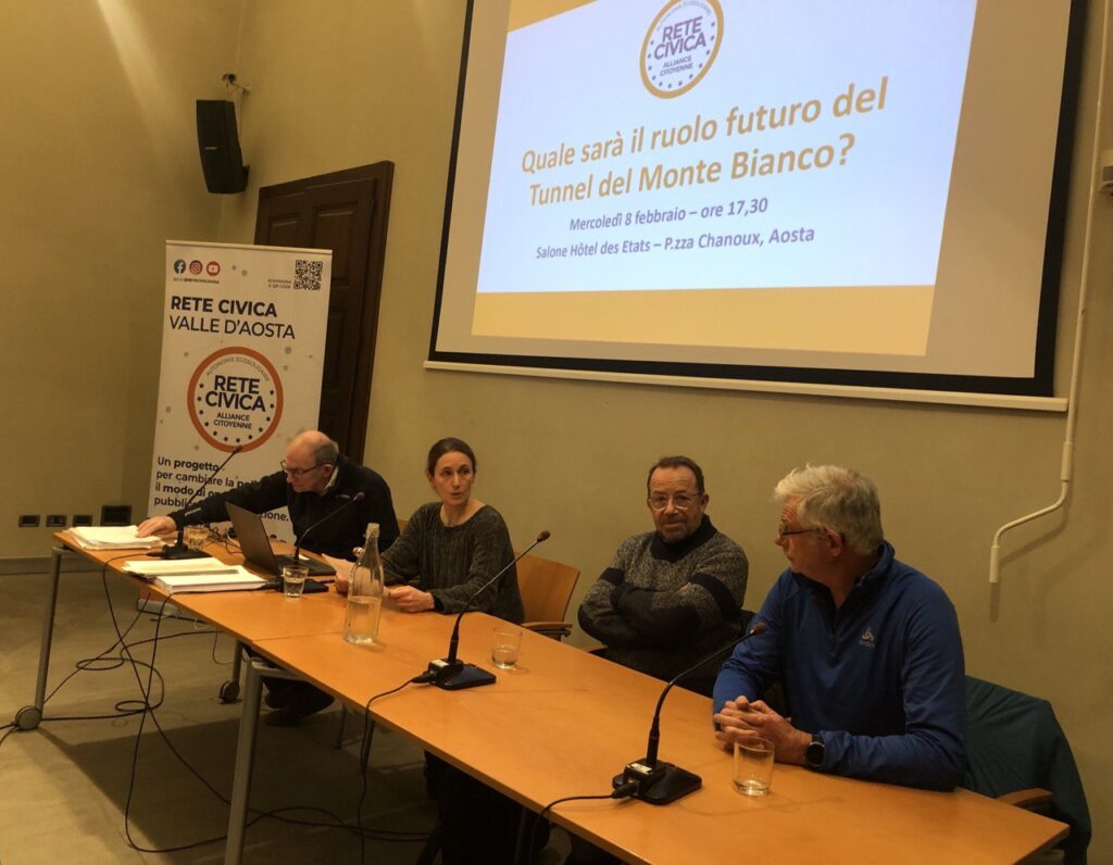 rete civica traforo monte bianco