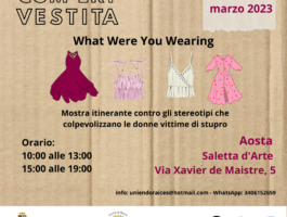 Ad Aosta, la mostra Com\'eri vestita?