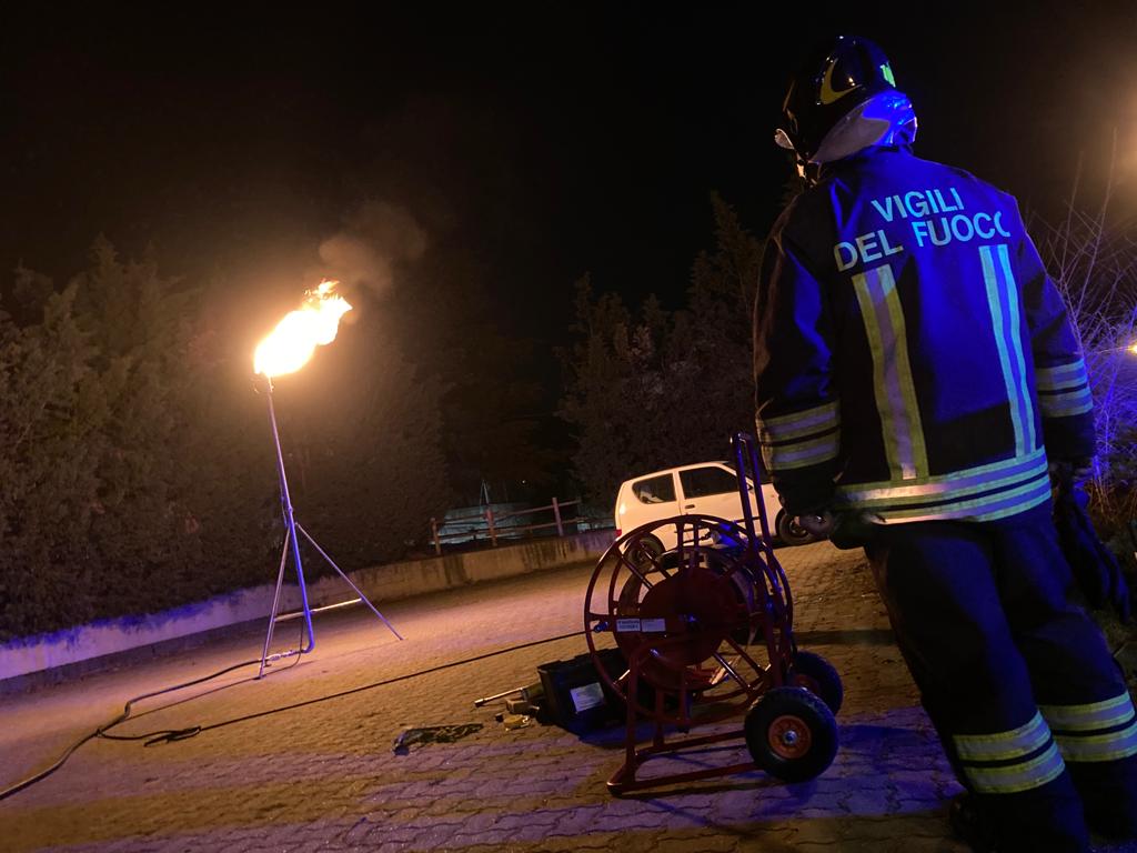 aosta villa chicco incendio