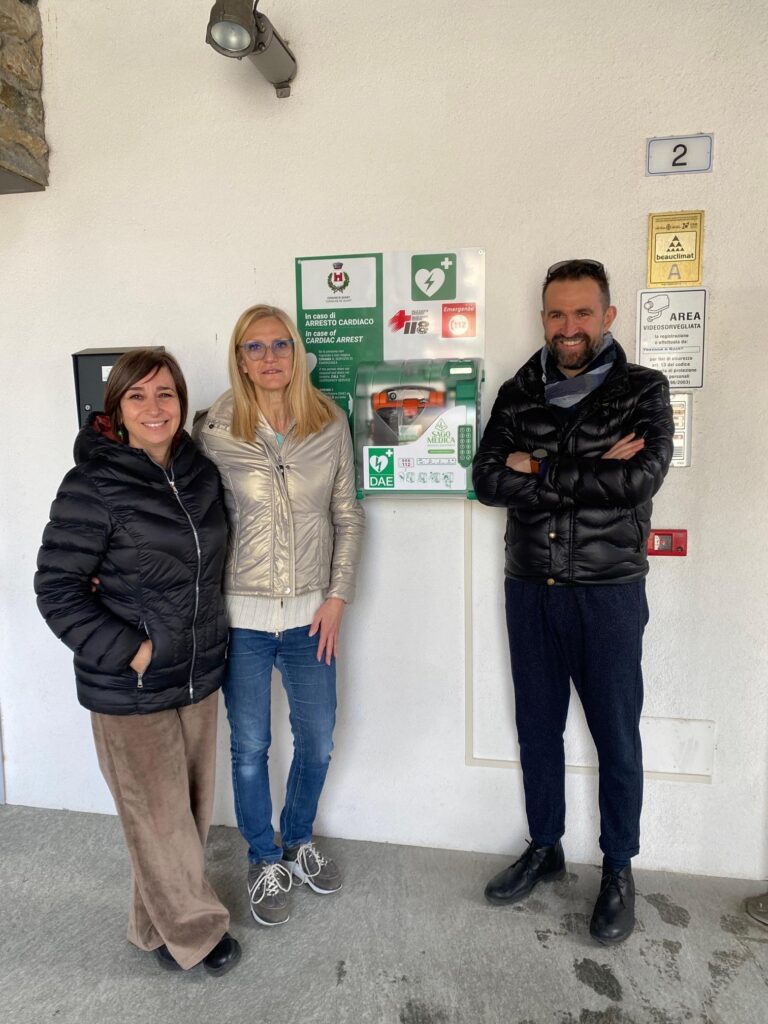 Installato un nuovo defibrillatore a Quart