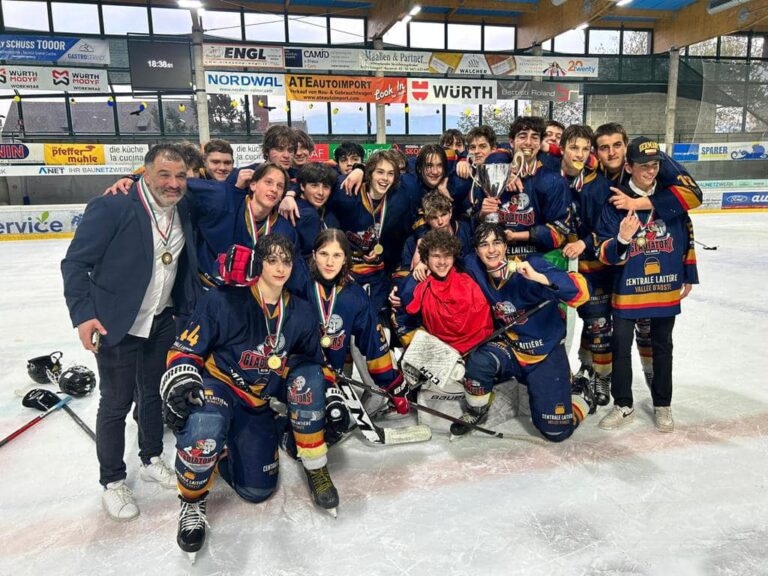 Hockey: i Gladiators under 17 campioni d'Italia