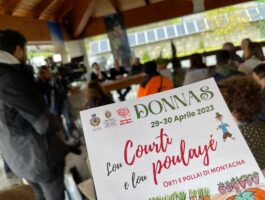 I pollai e gli orti protagonisti del Lou Courtì e lou Poulayé di Donnas