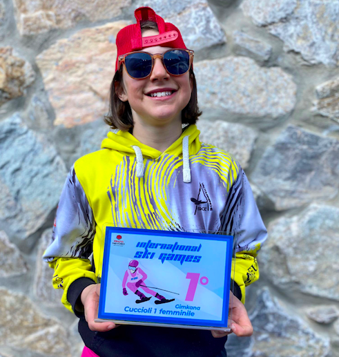 Gymkana sci alpino: Asia Joyeusaz è prima nei Cuccioli 1