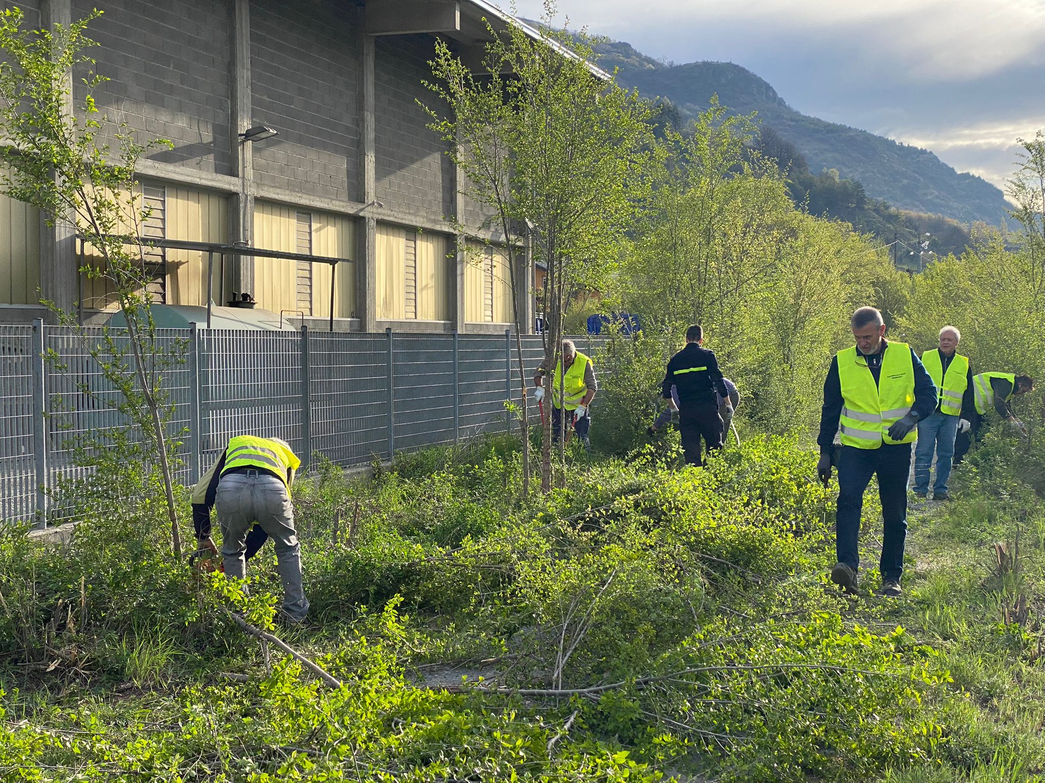 Più di 120 volontari alla giornata di corvée di Quart