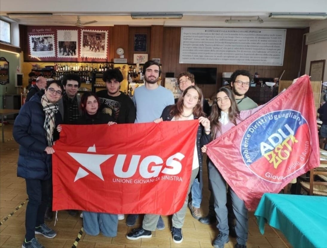 Gruppo con i membri di UGS