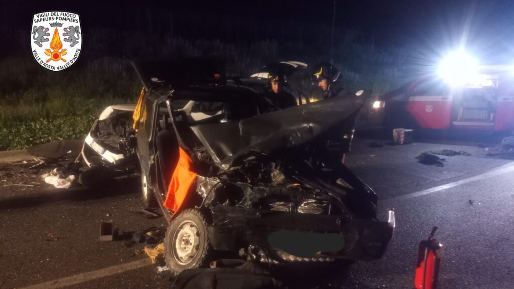 Incidente stradale Sarre