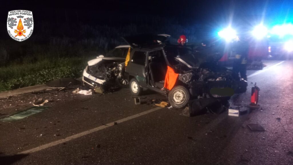 Incidente stradale Sarre