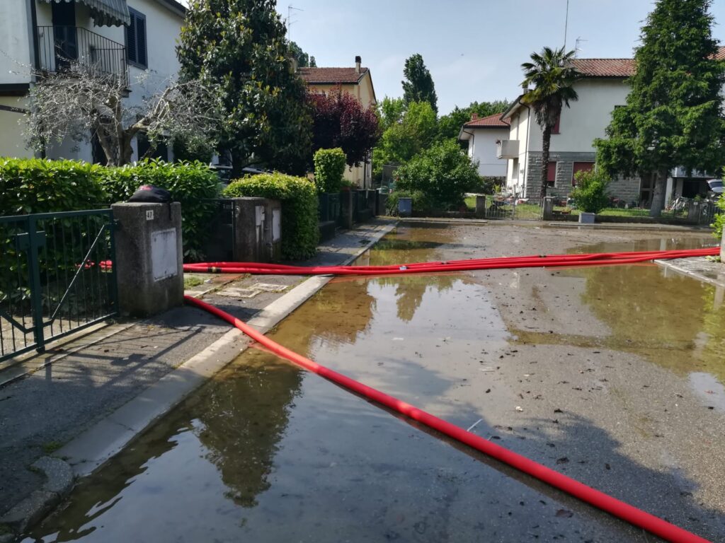 Emilia Romagna vigili del fuoco protezione civile alluvione