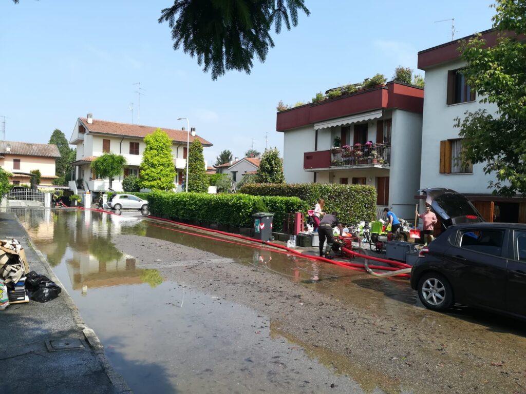 Emilia Romagna vigili del fuoco protezione civile alluvione
