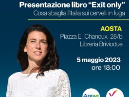 Ad Aosta, la presentazione di Exit Only, cosa sbaglia l’Italia sui cervelli in fuga