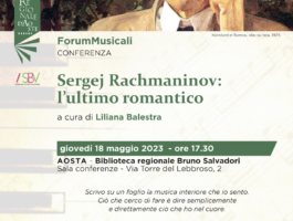 Una conferenza su Sergej Rachmaninov