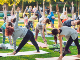 Morgex: yoga al Parco
