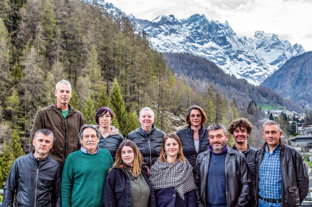 I candidati della lista Votornèn unì
