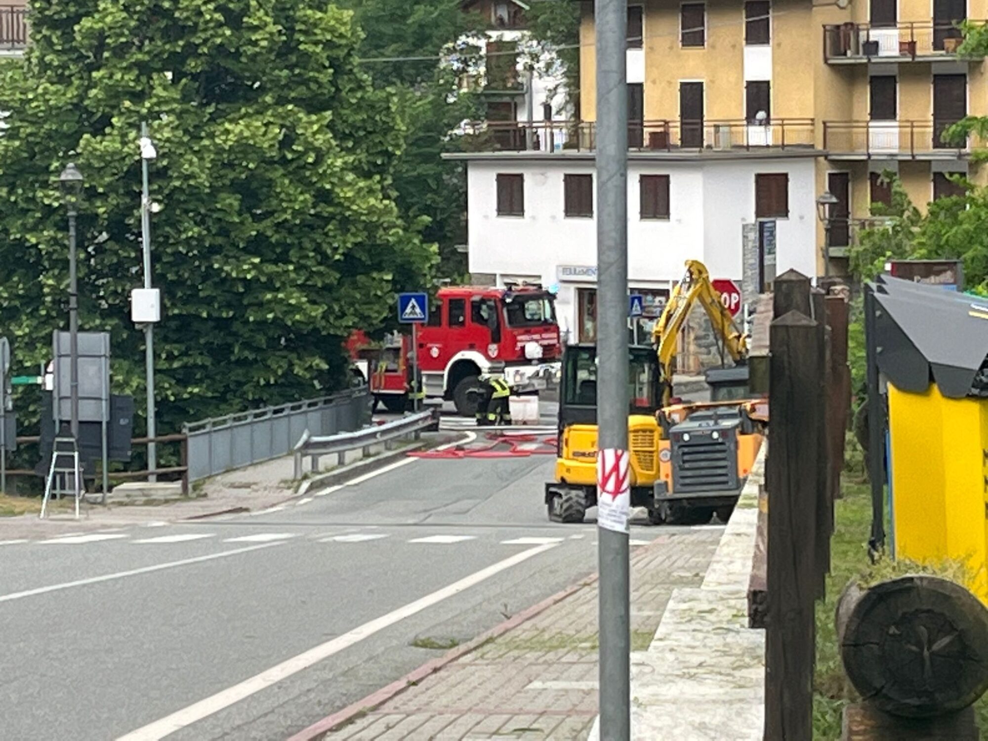 Fuga di gas ad Antey