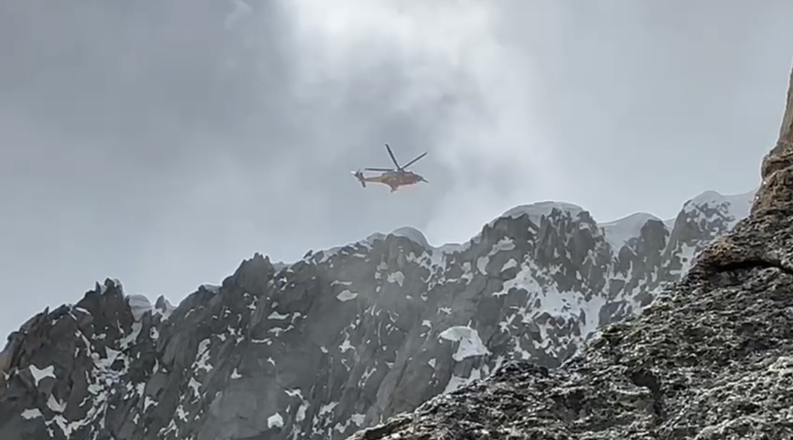 Recuperati i due alpinisti in difficoltà sulla Cresta Kuffner