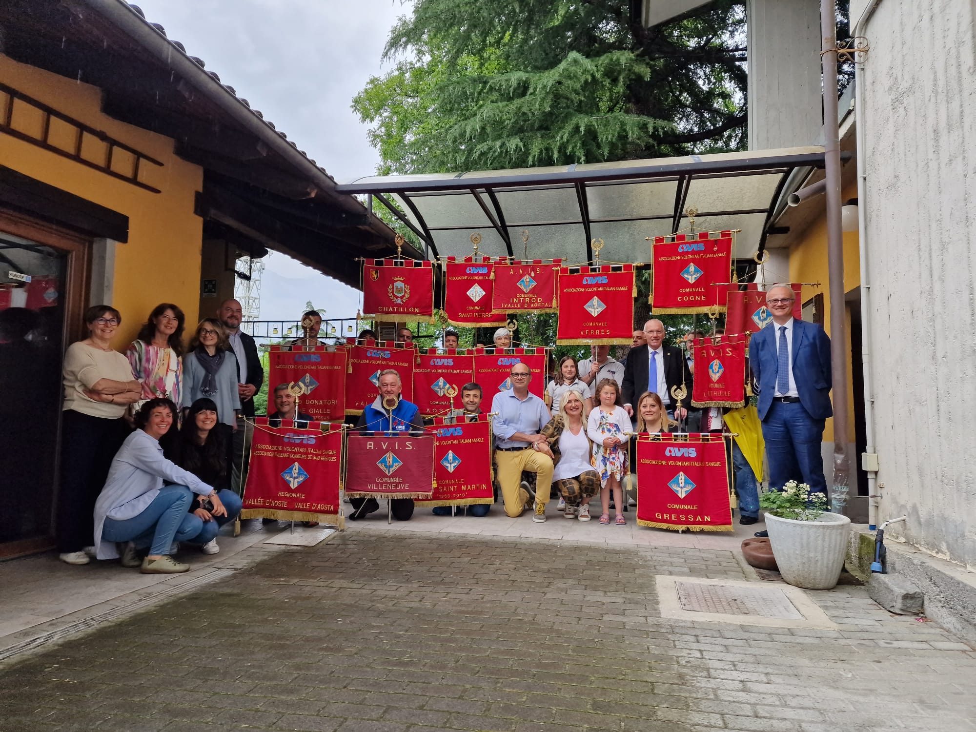 Avis: Gressan celebra i suoi donatori di sangue