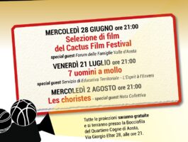 Bocciofilm, serate di cinema all’aperto alla Bocciofila di Quartiere Cogne