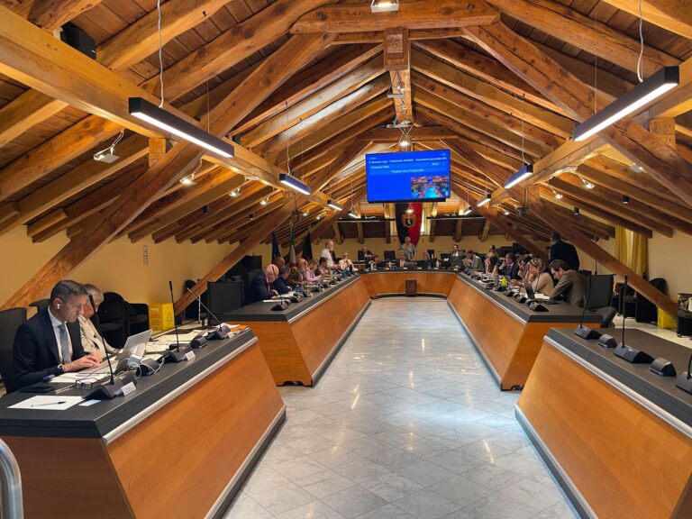 Consiglio comunale ad Aosta il 28 e il 29 giugno 2023