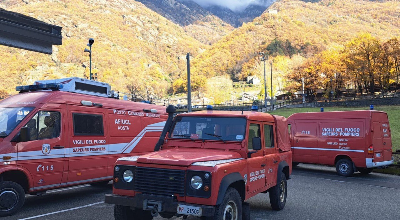 Roisan: caduta massi a Closellinaz