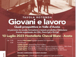 Cgil: un convegno su giovani e lavoro. Quali prospettive in Valle d’Aosta